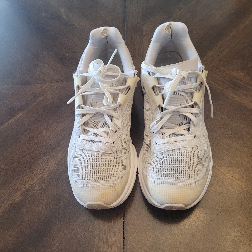 On Cloud Cloudrift Running White Sand Sneakers - image 5